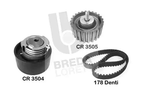 ремкомплект ГРМ IVEC KCD 0017 BREDA LORETT