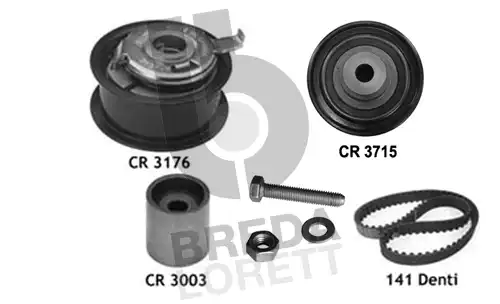ремкомплект ГРМ Audi KCD 0050 BREDA LORETT