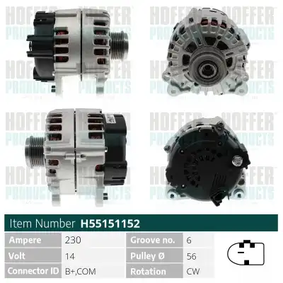Генератор HOFFER H55151152