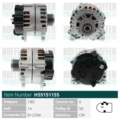 Генератор HOFFER H55151155