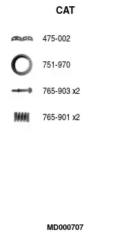 Катализатор MD000707 FA1