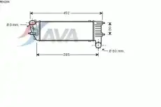 Интеркулер AVA PE4204