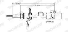Амортизатор подвески V4522 MONROE