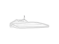 Фонаpь 95B953081E PORSCHE