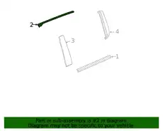 F-MOLDING 84828794 GM