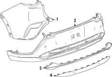 F-MOLDING 42780816 GM