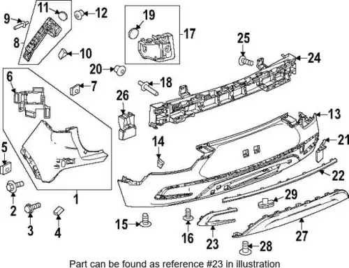 MOLDING 42795186 GM
