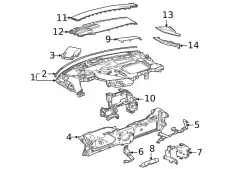 MOLDING 85132755 GM