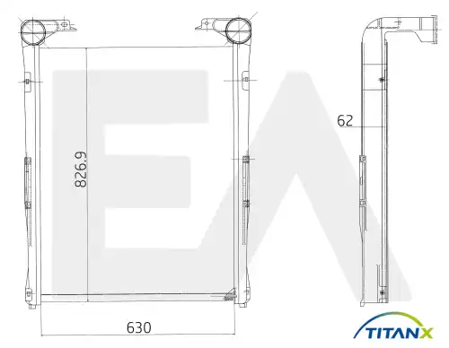 Интеркулер EACLIMA 36A59013T
