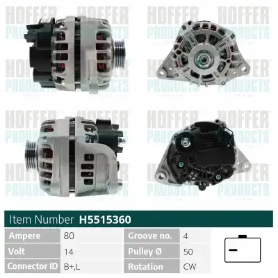 Генератор HOFFER H5515360