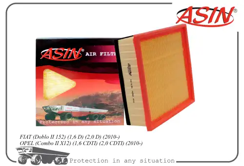 Фильтр воздушный ASIN ASINFA2849