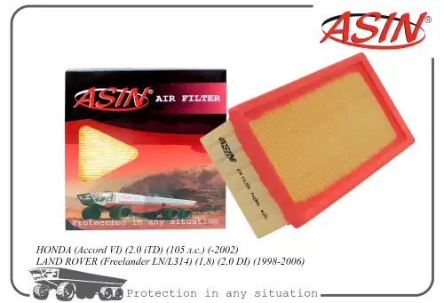 Фильтр воздушный ASIN ASINFA2861
