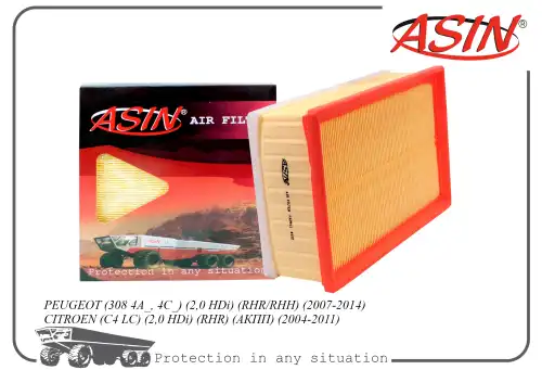 Фильтр воздушный ASIN ASINFA2921