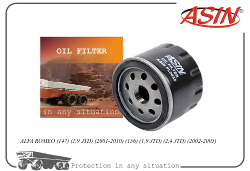 Фильтр масляный ASIN ASINFL2435
