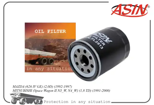 Фильтр масляный ASIN ASINFL2513