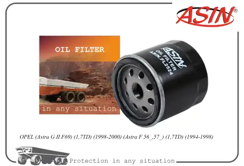 Фильтр масляный ASIN ASINFL2524