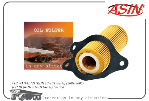 Фильтр масляный ASIN ASINFL2547