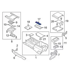Коврики в салон FORD HC3Z25045G34ED
