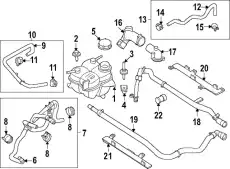 Расширительный бачок FORD PR3Z8A080A