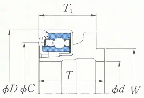 подшипник выжимной Daih RCTS355SA KOYO