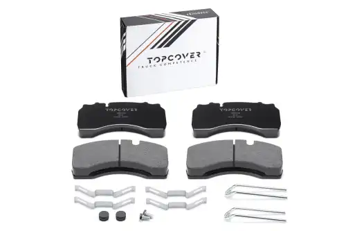 Тормозные колодки дисковые TOPCOVER T02985002