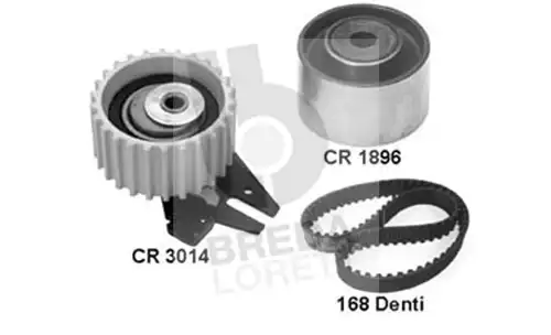 ремкомплект ГРМ Fiat KCD 0593 BREDA LORETT