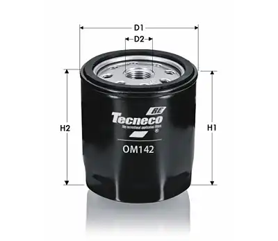 Масляный фильтр OM142 TECNECO