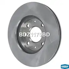 Тормозной диск KRAUF BDZ1170BD ,