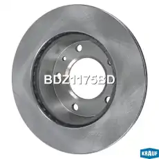 Тормозной диск KRAUF BDZ1175BD ,