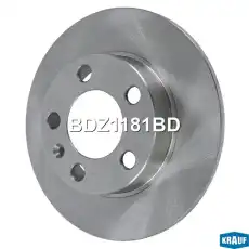 Тормозной диск KRAUF BDZ1181BD ,