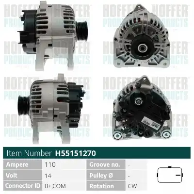 Генератор HOFFER H55151270