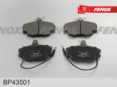 Тормозные колодки дисковые FENOX BP43501