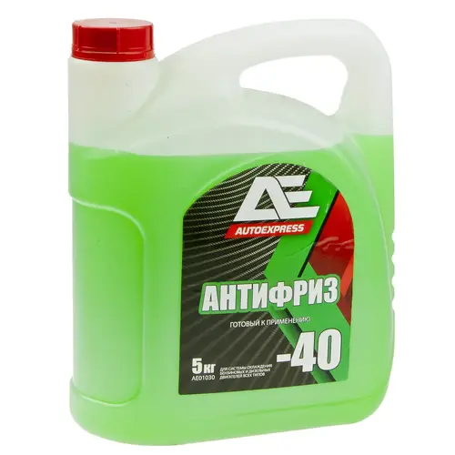 Антифриз AUTO EXPRESS AE01030 зеленый G11 5 кг