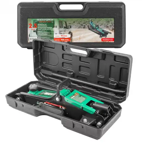 Домкрат гидравлический ROCK FORCE RF-T830031BS 2.5 т, 400 мм, 90 мм