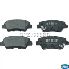 Тормозные колодки дисковые KRAUF BPZ1003BD