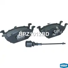Тормозные колодки дисковые KRAUF BPZ1012BD
