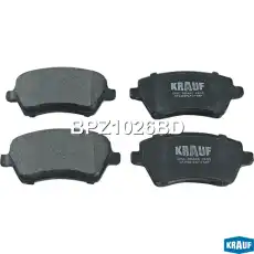 Тормозные колодки дисковые KRAUF BPZ1026BD