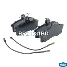 Тормозные колодки дисковые KRAUF BPZ1031BD
