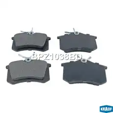 Тормозные колодки дисковые KRAUF BPZ1038BD