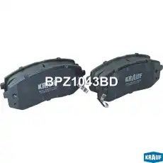 Тормозные колодки дисковые KRAUF BPZ1043BD