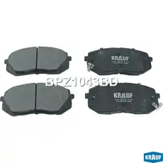 Тормозные колодки дисковые KRAUF BPZ1043BD