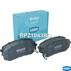 Тормозные колодки дисковые KRAUF BPZ1043BD