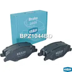 Тормозные колодки дисковые KRAUF BPZ1044BD