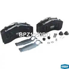 Тормозные колодки дисковые KRAUF BPZ1050BD
