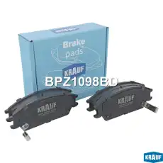 Тормозные колодки дисковые KRAUF BPZ1098BD