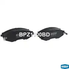 Тормозные колодки дисковые KRAUF BPZ1100BD