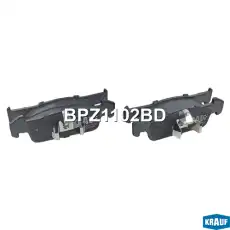 Тормозные колодки дисковые KRAUF BPZ1102BD