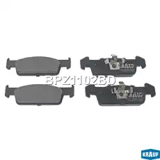 Тормозные колодки дисковые KRAUF BPZ1102BD