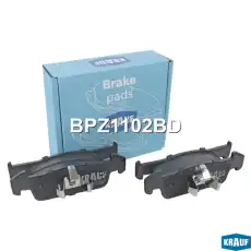 Тормозные колодки дисковые KRAUF BPZ1102BD