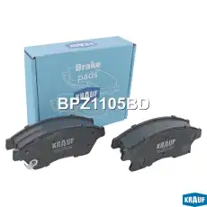 Тормозные колодки дисковые KRAUF BPZ1105BD